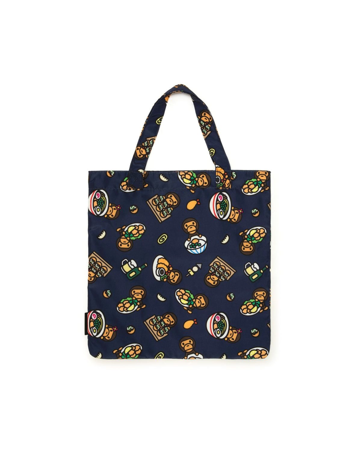  Túi Bape Baby Milo Print Tote Bag 'Navy' 