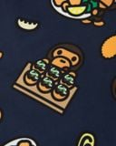  Túi Bape Baby Milo Print Tote Bag 'Navy' 