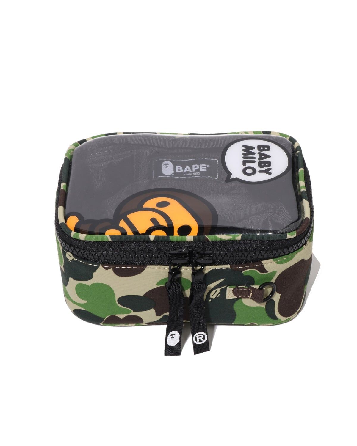  Túi Bape Kids Abc Camo Baby Milo Pouch 'Green' 