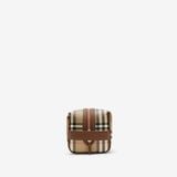 Túi Burberry Check Travel Pouch 'Beige' 