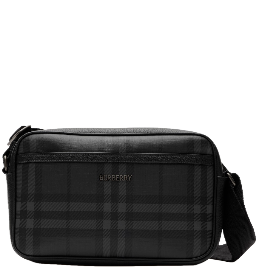  Túi Burberry City Check Crossbody Bag 'Iron Grey' 