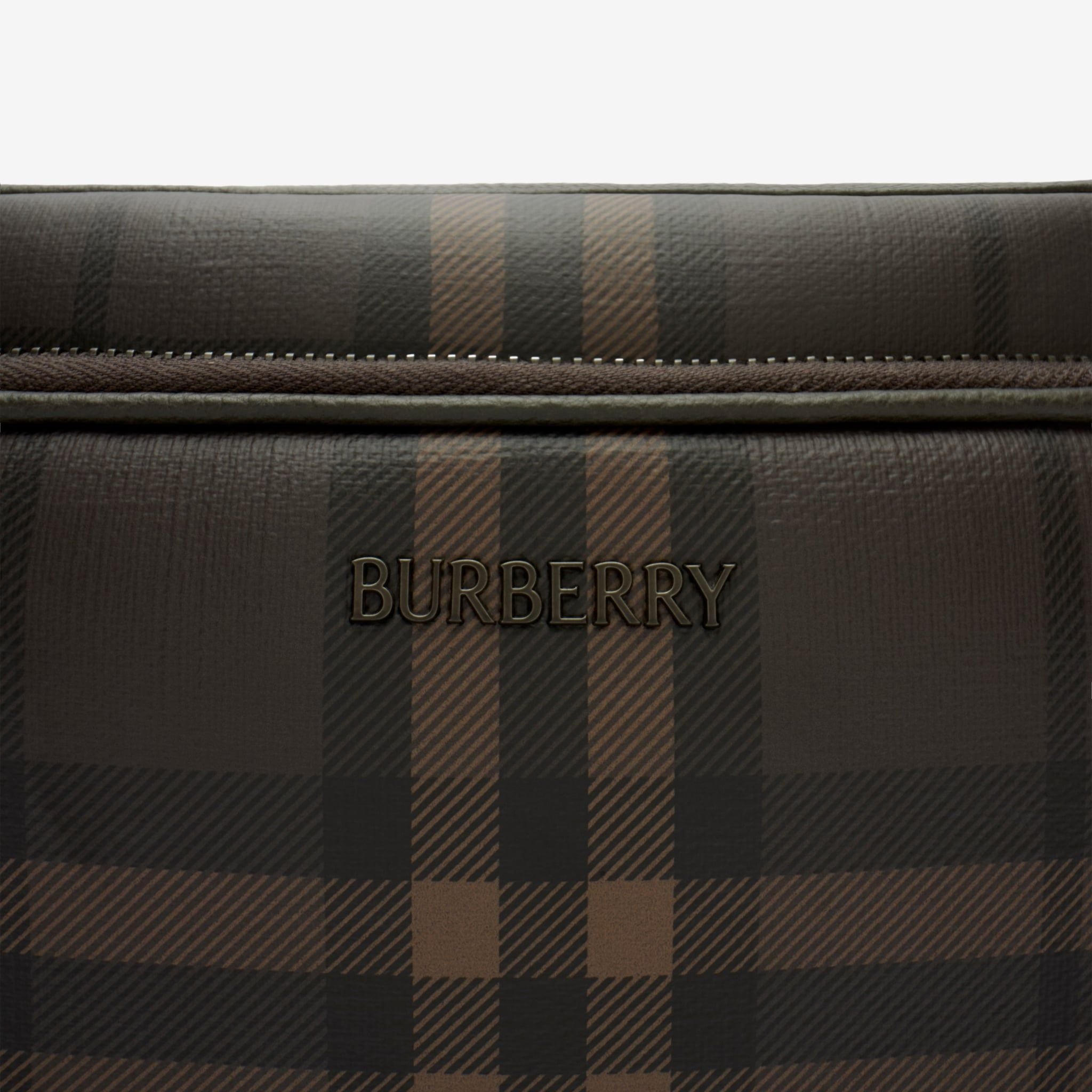  Túi Burberry City Check Pocket Crossbody Bag 'Brown' 