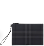  Túi Burberry Edin Pouch 'Charcoal' 