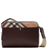  Túi Burberry Pop Check Crossbody Bag 'Brown' 