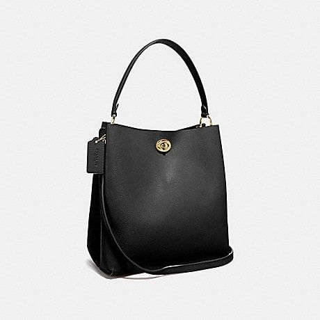  Túi Coach Charlie Bucket Bag 'Black' 