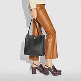  Túi Coach Charlie Bucket Bag 'Black' 