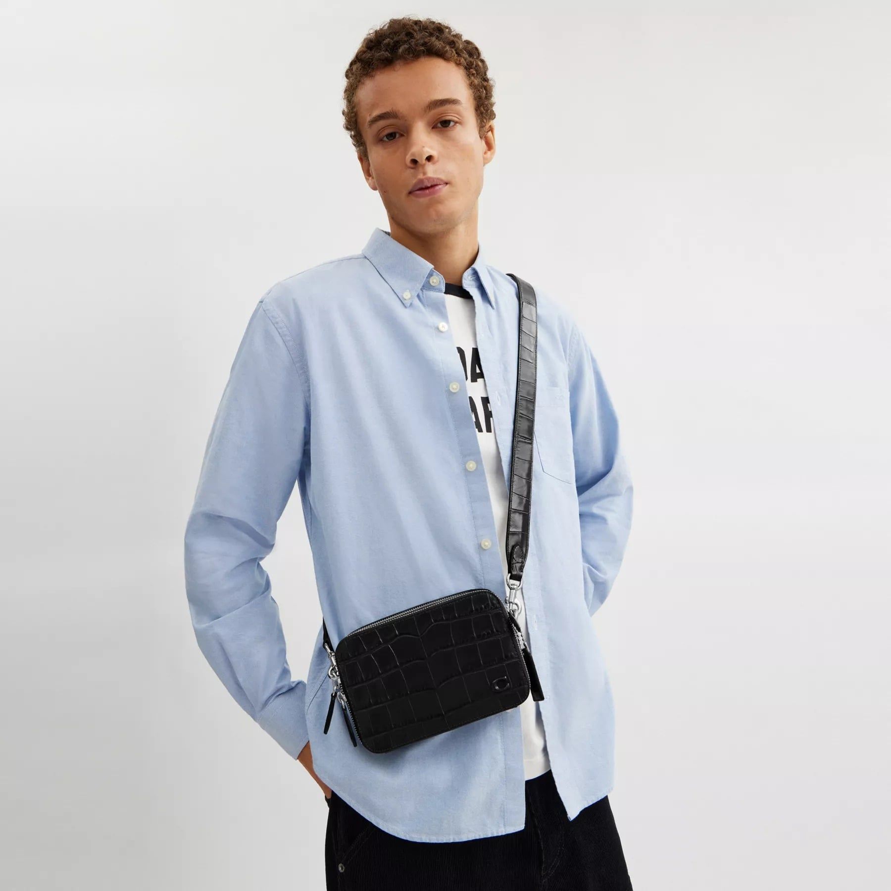  Túi Coach Charter Crossbody 19 'Black' 