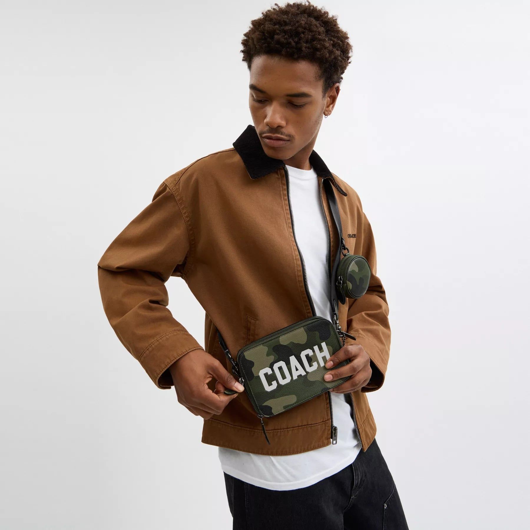  Túi Coach Charter Crossbody 19 'Camo' 