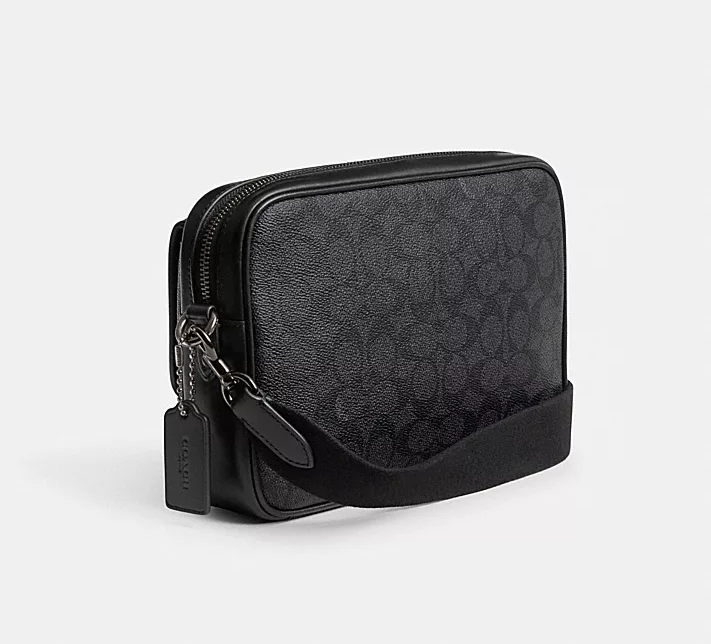  Túi Coach Charter Flap Crossbody 24 'Black' 