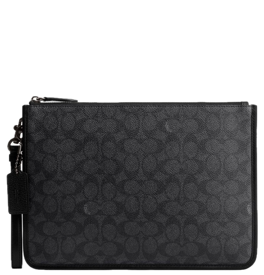  Túi Coach Charter Pouch 'Black' 