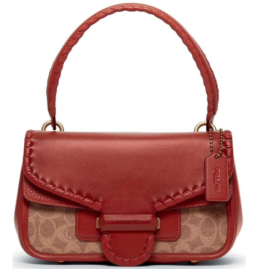  Túi Coach Cody Shoulder Bag Whipstick 'Tan' 