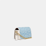  Túi Coach Dinky 18 In Signature 'Blue' 