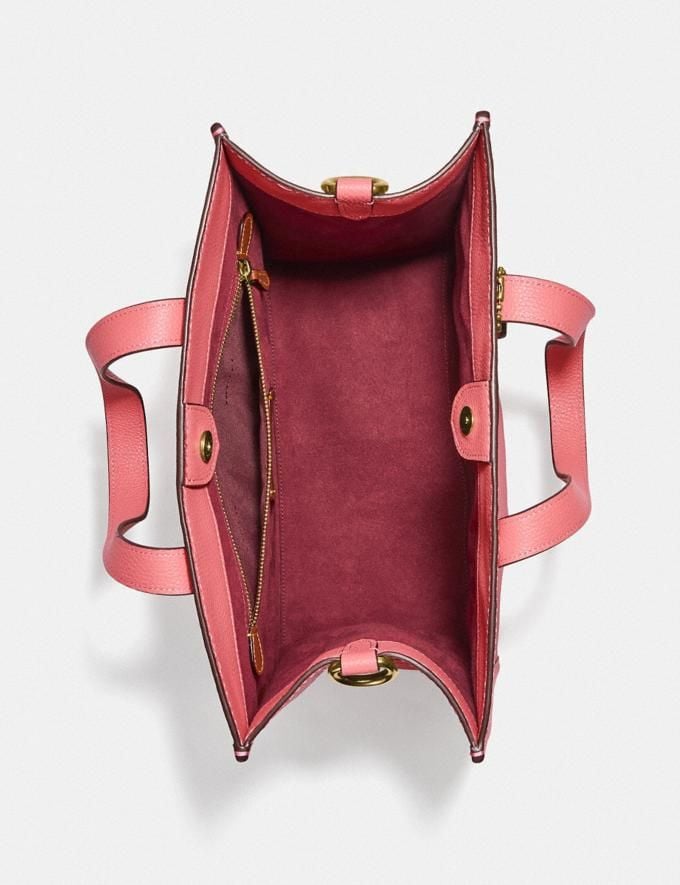  Túi Coach Field Tote With Coach Badge 'Pink' 