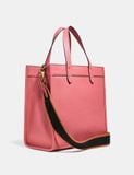  Túi Coach Field Tote With Coach Badge 'Pink' 