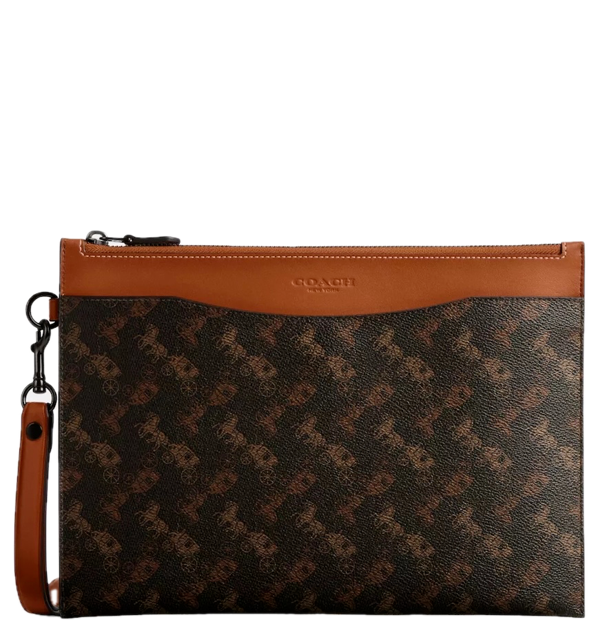  Túi Coach Hitch Pouch 'Truffle' 