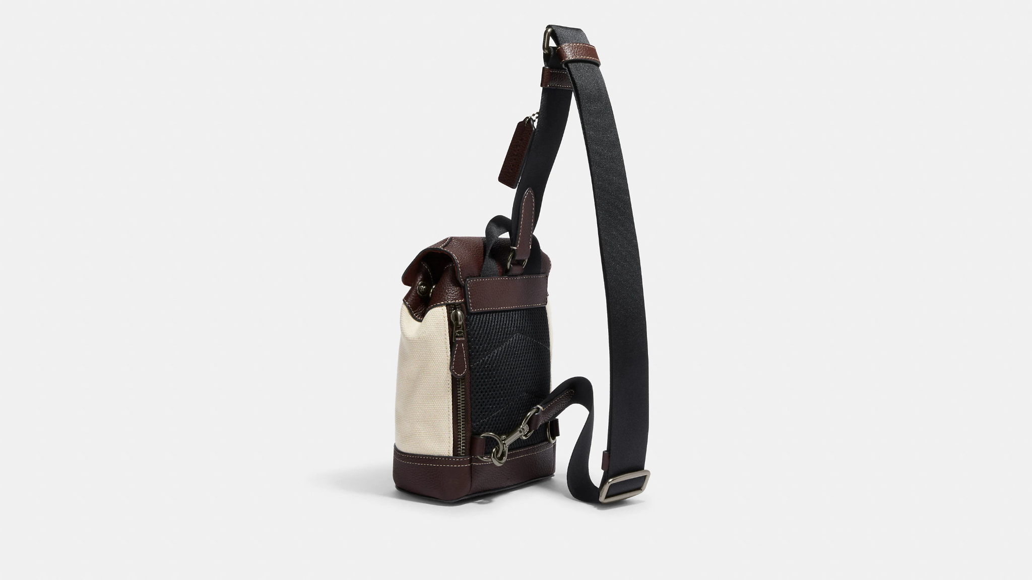  Túi Coach Hudson Small Pack 'Dark Teak' 