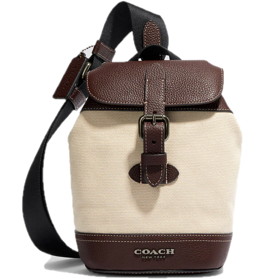  Túi Coach Hudson Small Pack 'Dark Teak' 