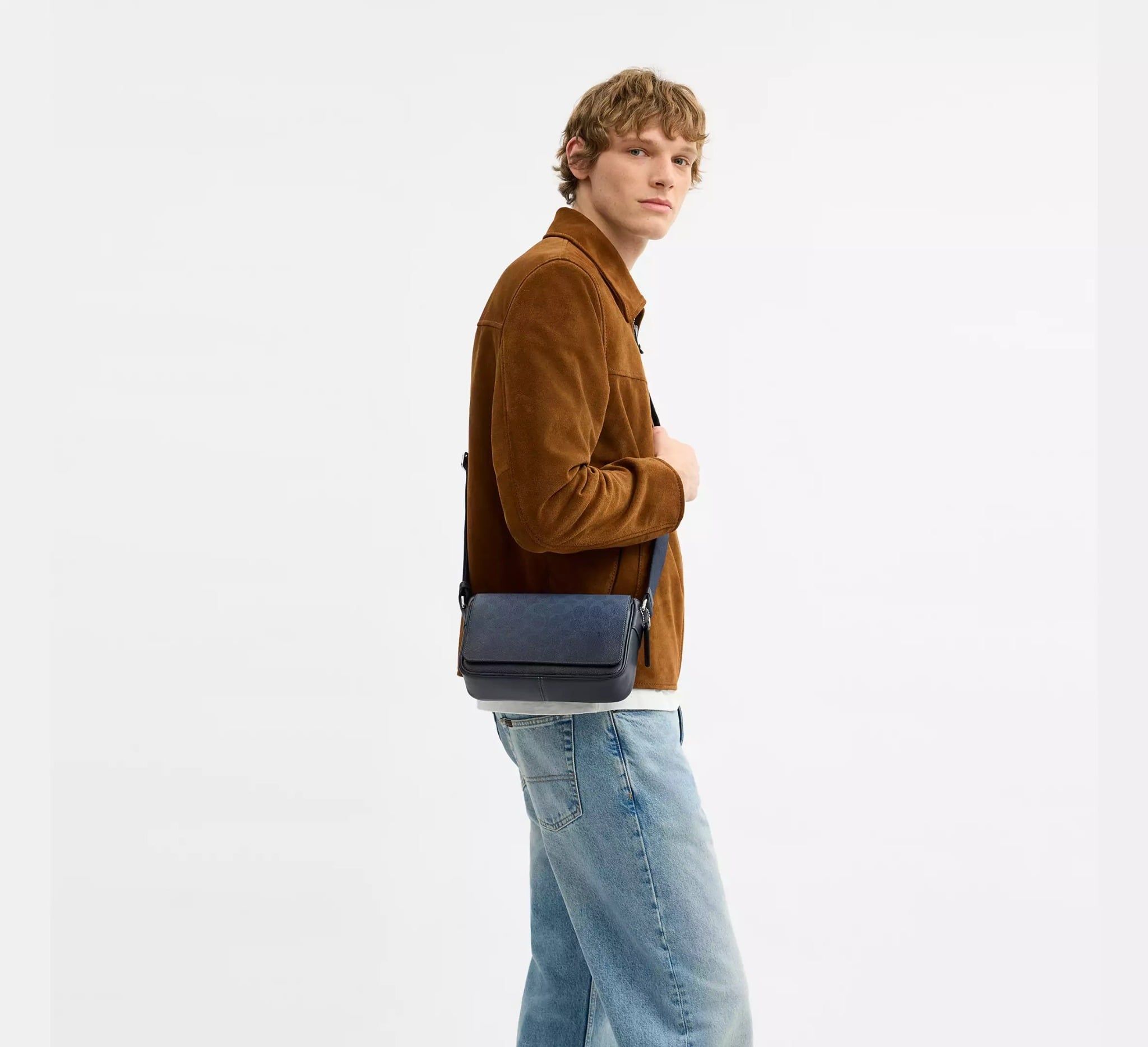  Túi Coach Jack Small Flap Crossbody Bag 'Blue' 