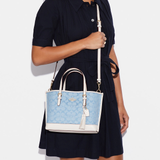  Túi Coach Mollie Tote 'Blue' 