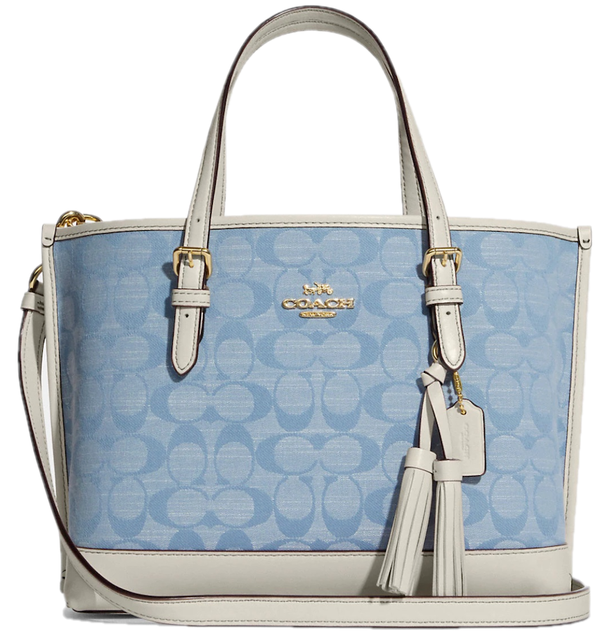  Túi Coach Mollie Tote 'Blue' 