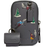  Túi Coach Multifunction Phone Pack 'Dark Blue' 