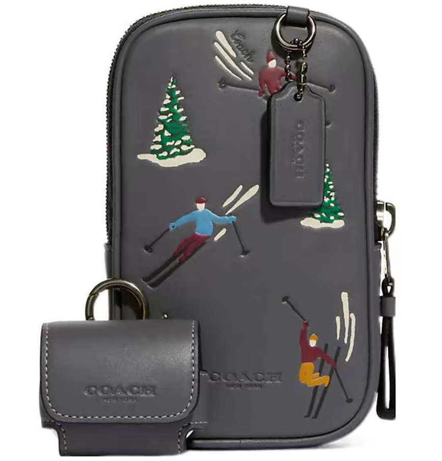 Túi Coach Multifunction Phone Pack 'Dark Blue' 