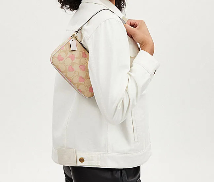  Túi Coach Nolita 19 In Signature Canvas 'Beige' 