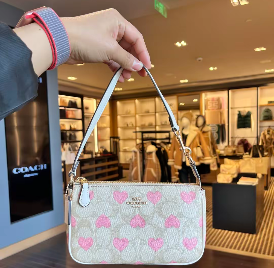  Túi Coach Nolita 19 In Signature Canvas 'Beige' 