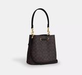  Túi Coach Rowan Bucket Bag 'Walnut Black' 