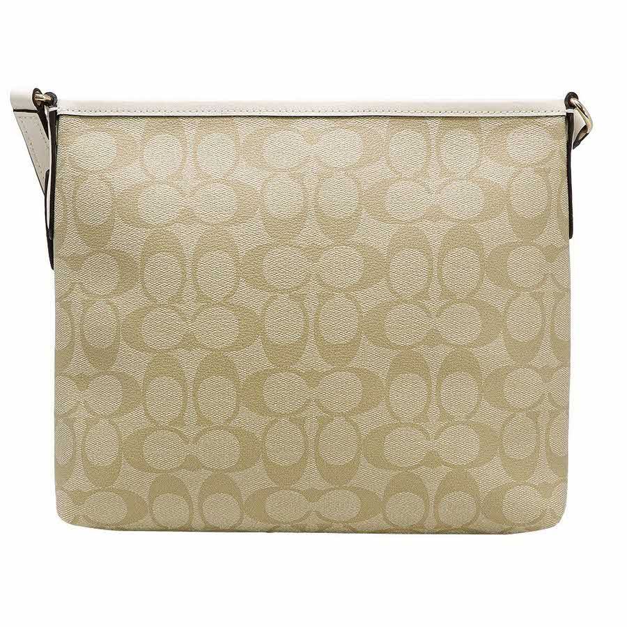  Túi Coach Signature File Crossbody Bag 'Light Khaki' 