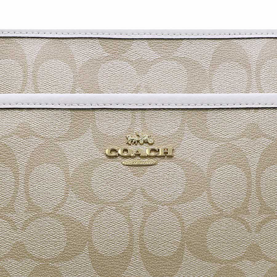  Túi Coach Signature File Crossbody Bag 'Light Khaki' 