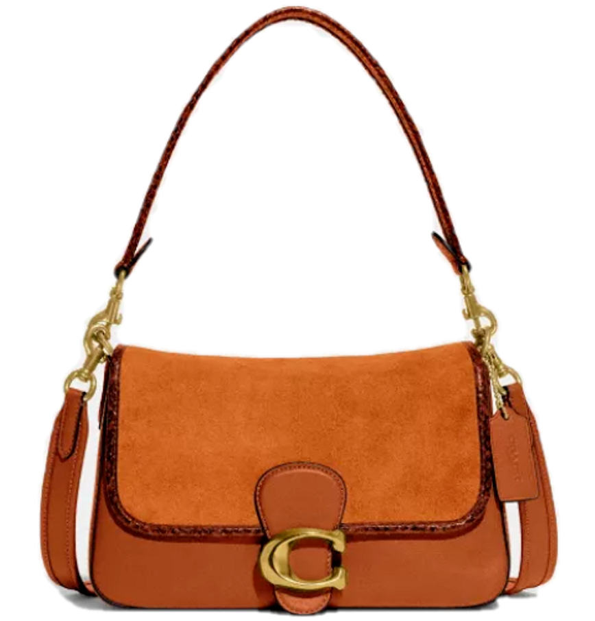  Túi Coach Soft Tabby Shoulder 'Brown' 