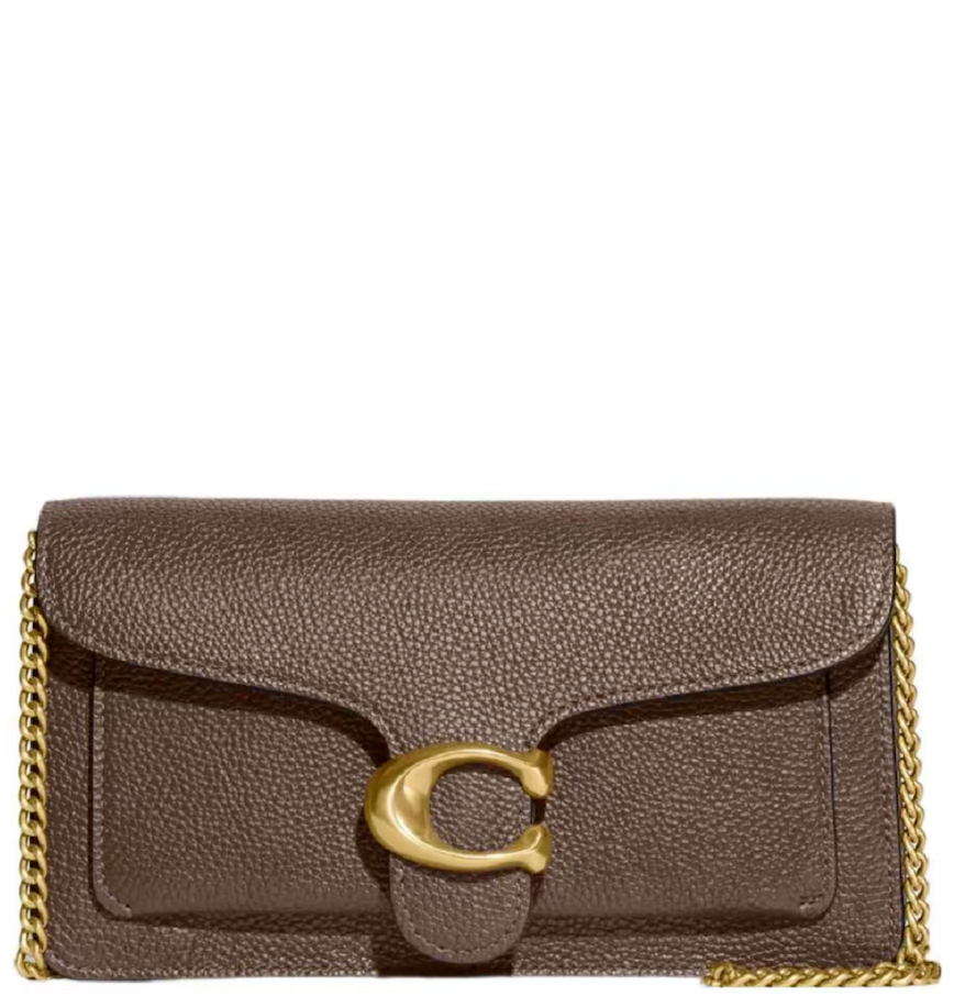  Túi Coach Tabby Chain 'Brown' 