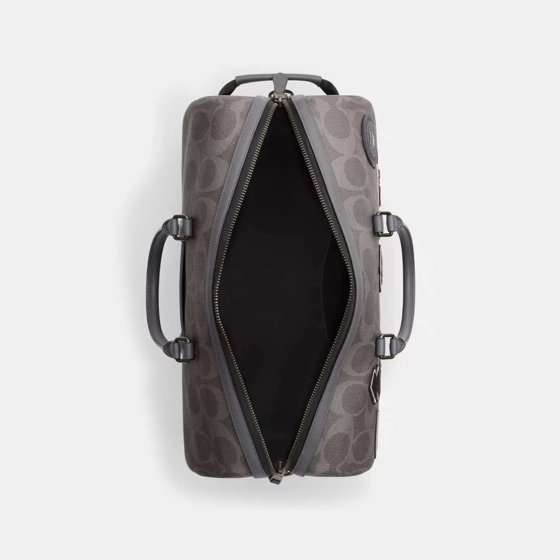  Túi Coach Venturer Bag In Maxi Signature 'Grey' 