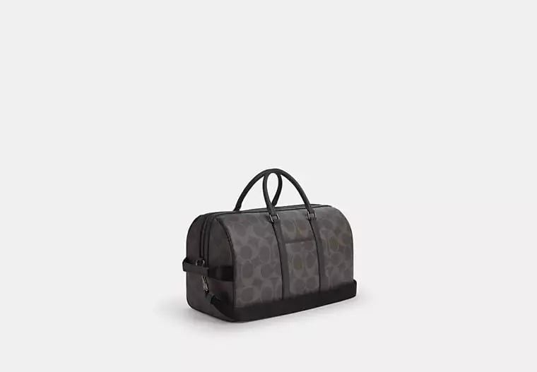  Túi Coach Venturer Bag In Maxi Signature 'Grey' 
