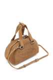  Túi Diesel 1DR Dome-Suede Mini Bowling Bag 'Beige' 