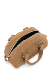  Túi Diesel 1DR Dome-Suede Mini Bowling Bag 'Beige' 