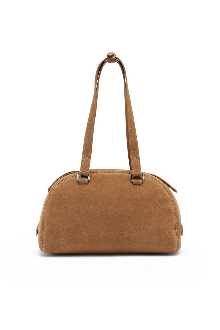  Túi Diesel 1DR Dome-Suede Shoulder Bag 'Beige' 