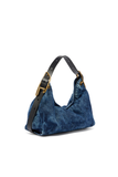  Túi Diesel D-Line-Denim Shoulder Bag 'Blue' 