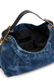  Túi Diesel D-Line-Denim Shoulder Bag 'Blue' 