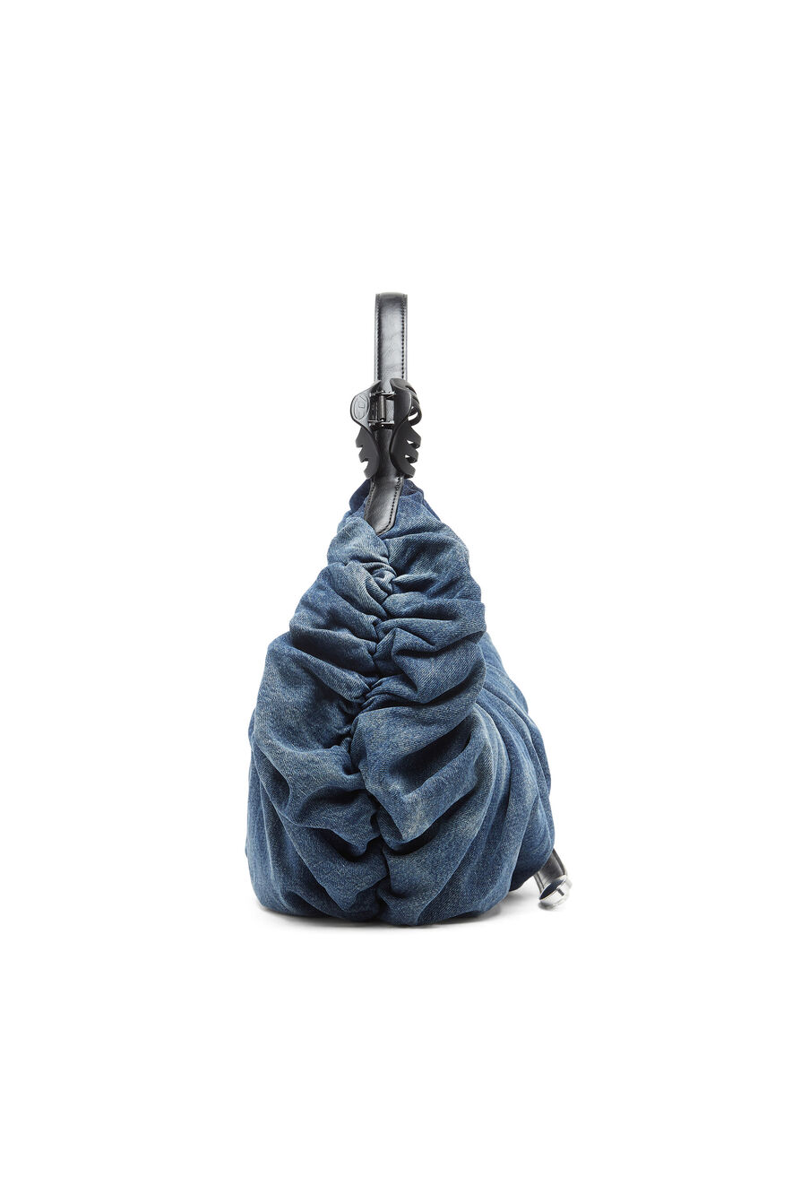  Túi Diesel Grab-D-Large Scrunched Hobo Bag 'Blue' 