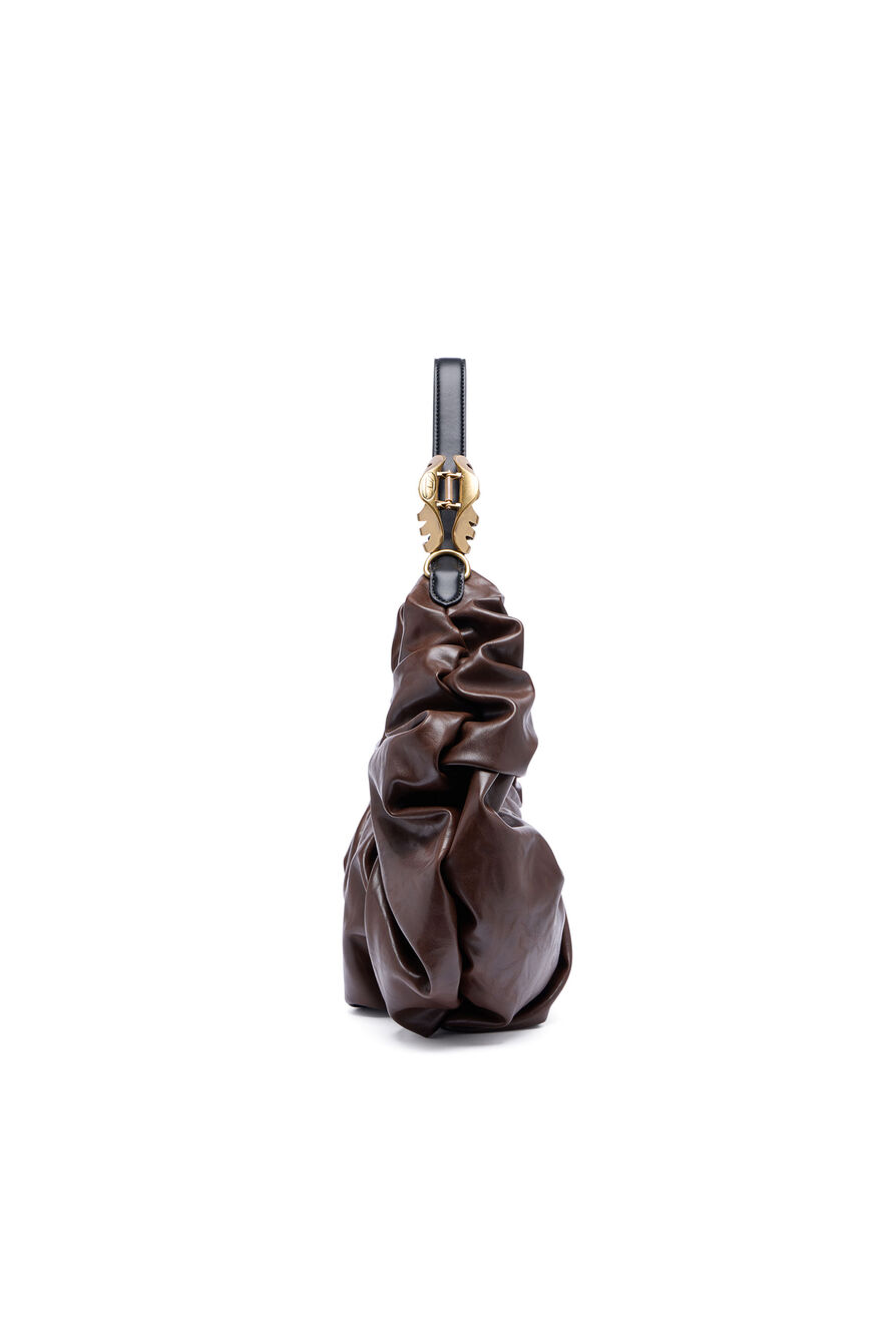  Túi Diesel Grab-D-Large Scrunched Hobo Bag 'Brown' 
