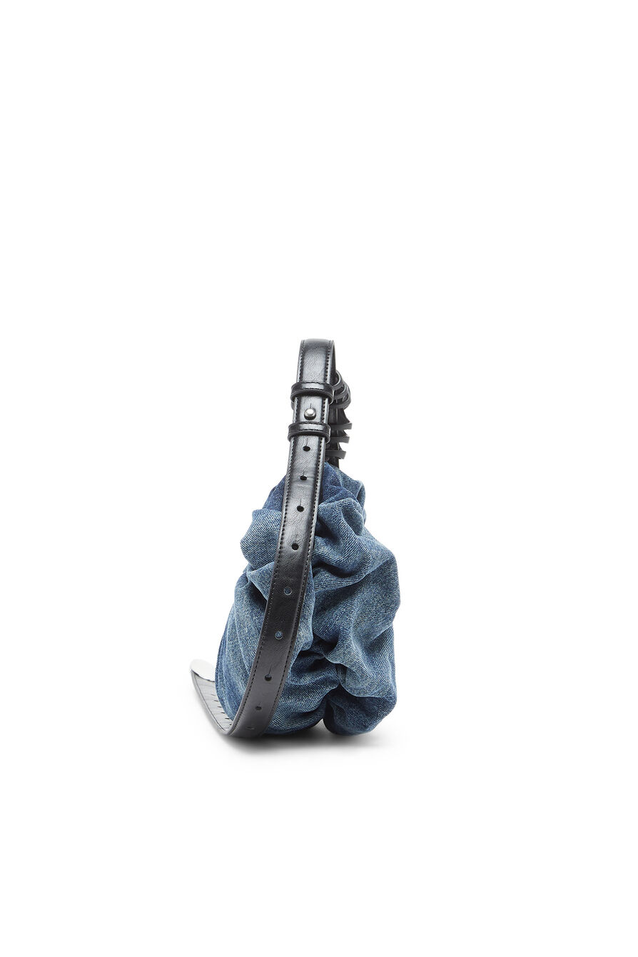  Túi Diesel Grab-D-Small Scrunched Hobo Bag 'Blue' 