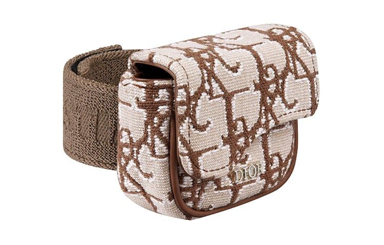  Túi Dior Fabric Wrist Bag 'Beige' 