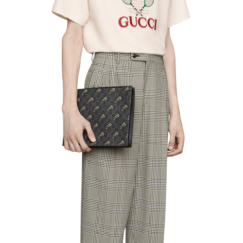  Túi Gucci Handbag Tiger Monogram 'Black' 