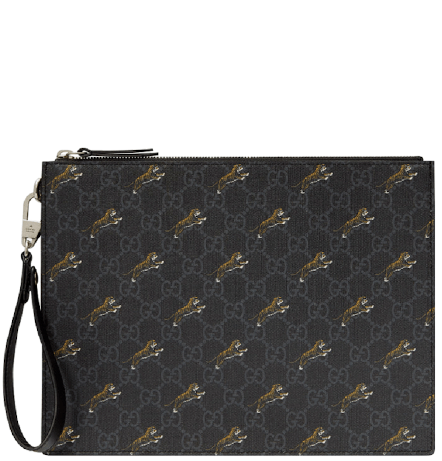  Túi Gucci Handbag Tiger Monogram 'Black' 