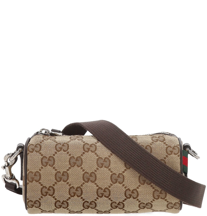  Túi Gucci Mini GG Fabric Cylindrical Bag 'Beige' 