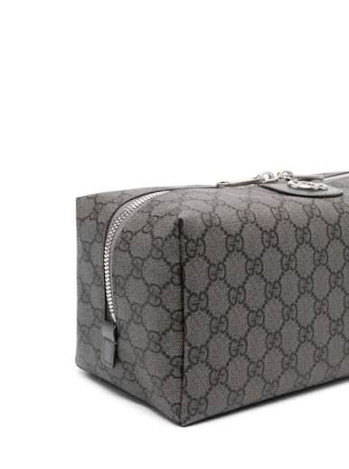  Túi Gucci Ophidia GG Toiletry Bag 'Grey' 