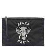  Túi Kenzo Varsity Jungle Zip Pouch 'Black' 