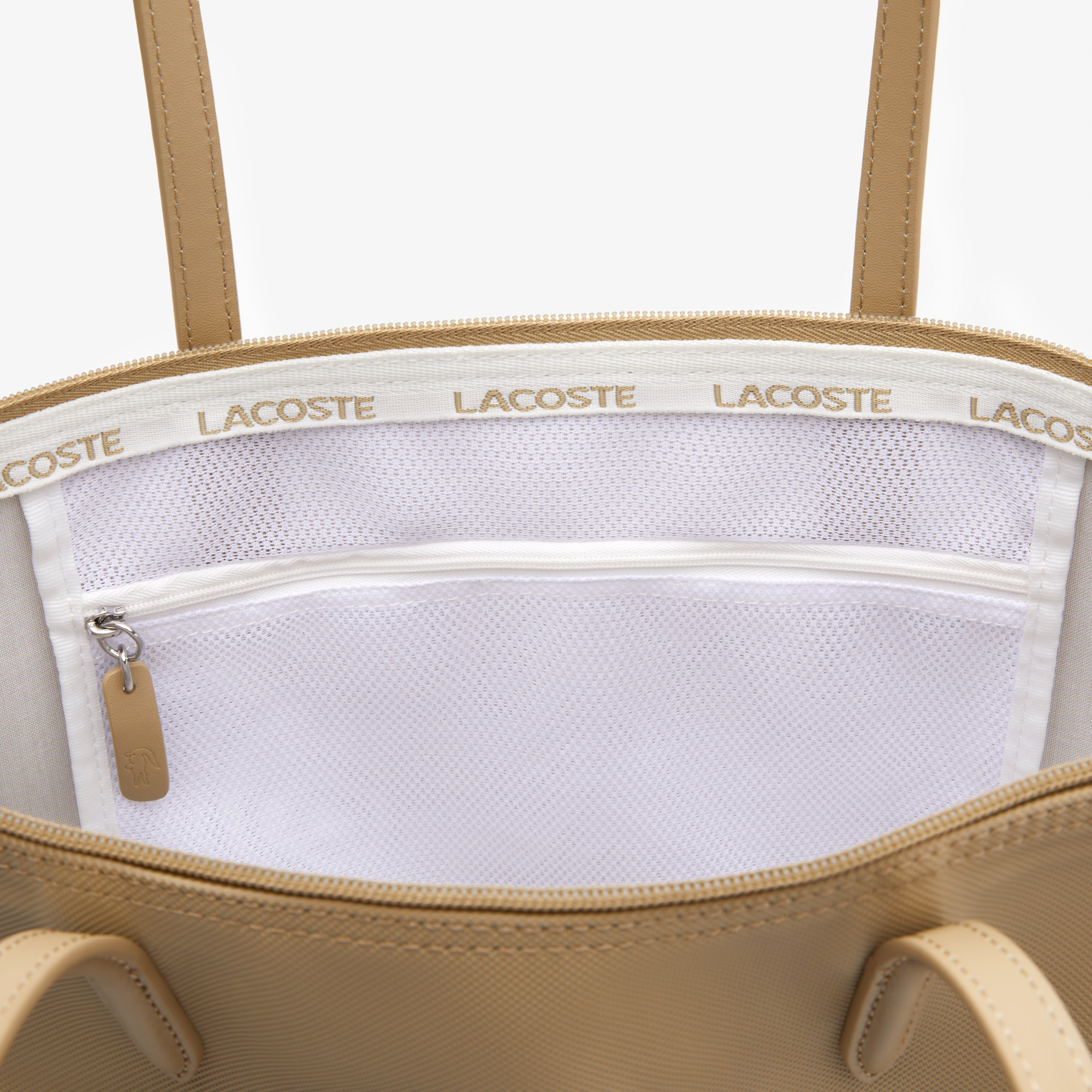  Túi Lacoste L.12.12 Tote 'Beige' 